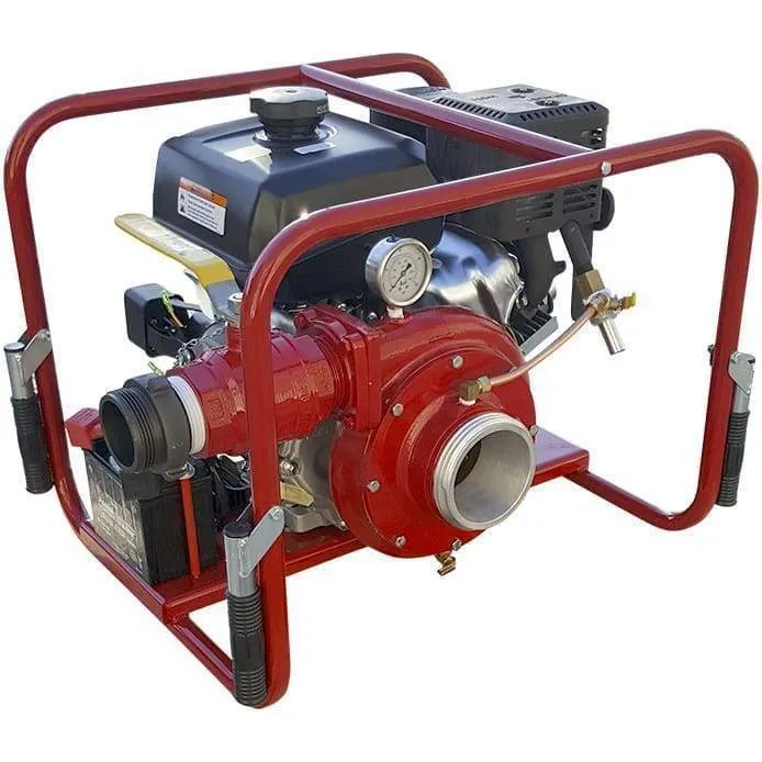 14 hp Portable De Watering Pump - Electric Start & 1 Discharge Line