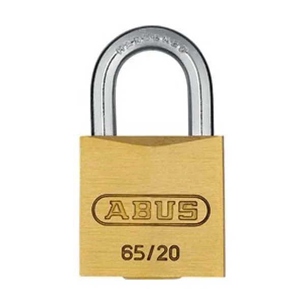 Abus - 65216 - Padlock Brass 65/20 - Optional Keying