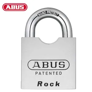 Abus - 83/80 - The Rock 83 - Hardened Steel Padlock - S2 - Optional Keyway - 5/6 Pin - Rekeyable - 3-5/32" Width