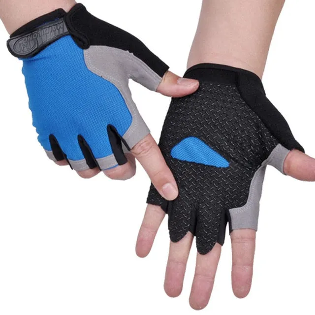 Anti-sweat Breathable Half Finger Gloves