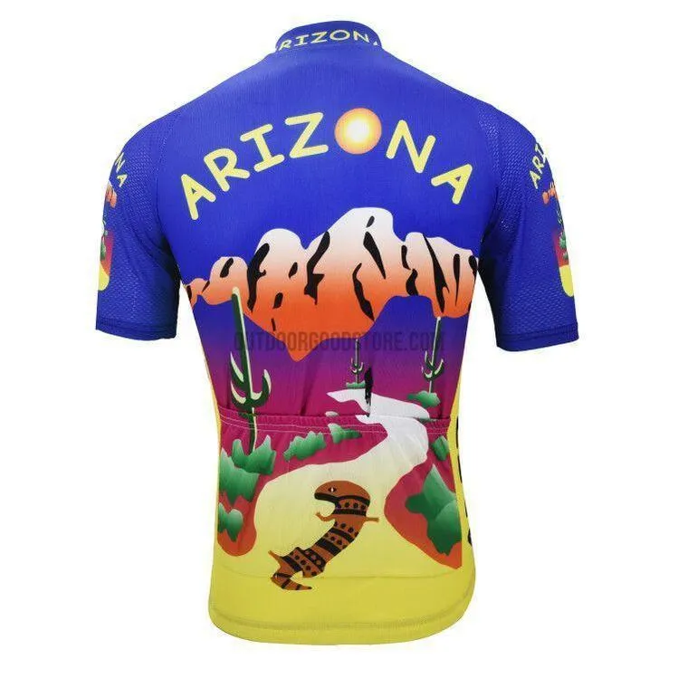 Arizona Blue Cycling Jersey