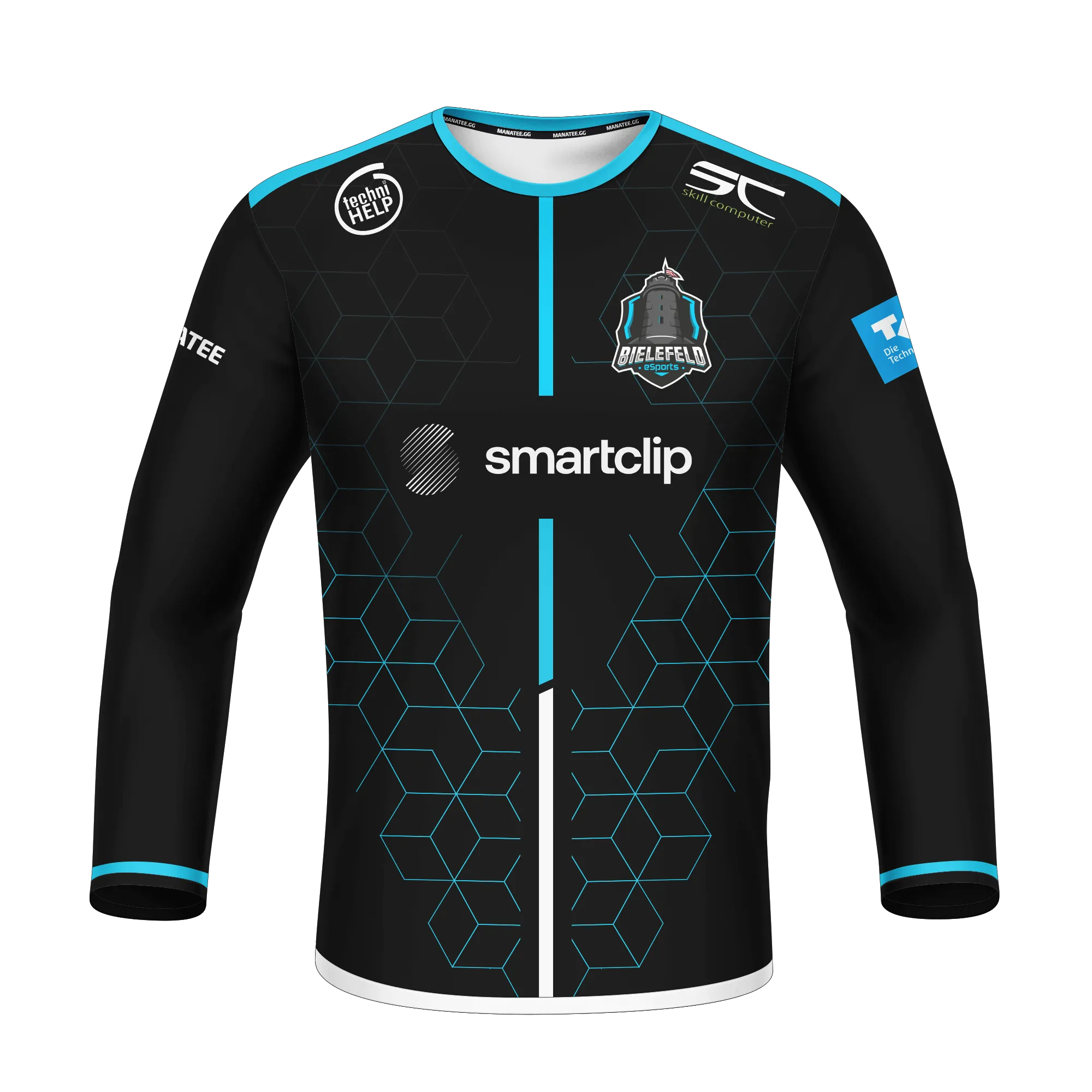 Bielefeld Esports Black Long Sleeve Jersey