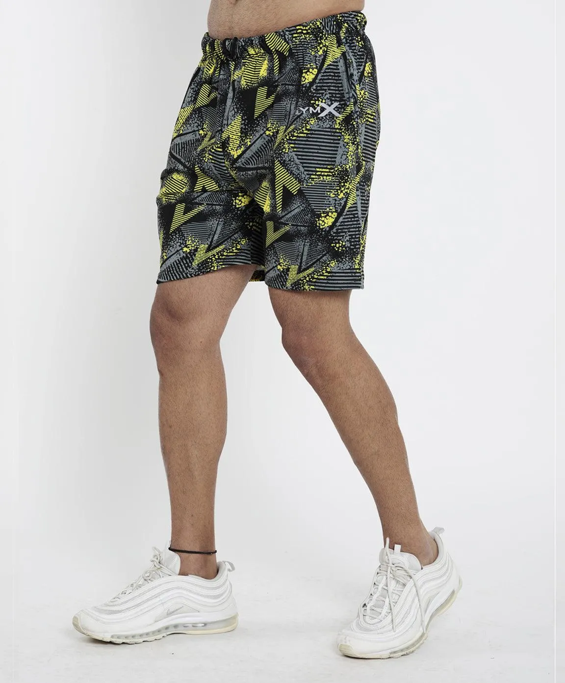 Bolt Yellow Camo Shorts - Sale