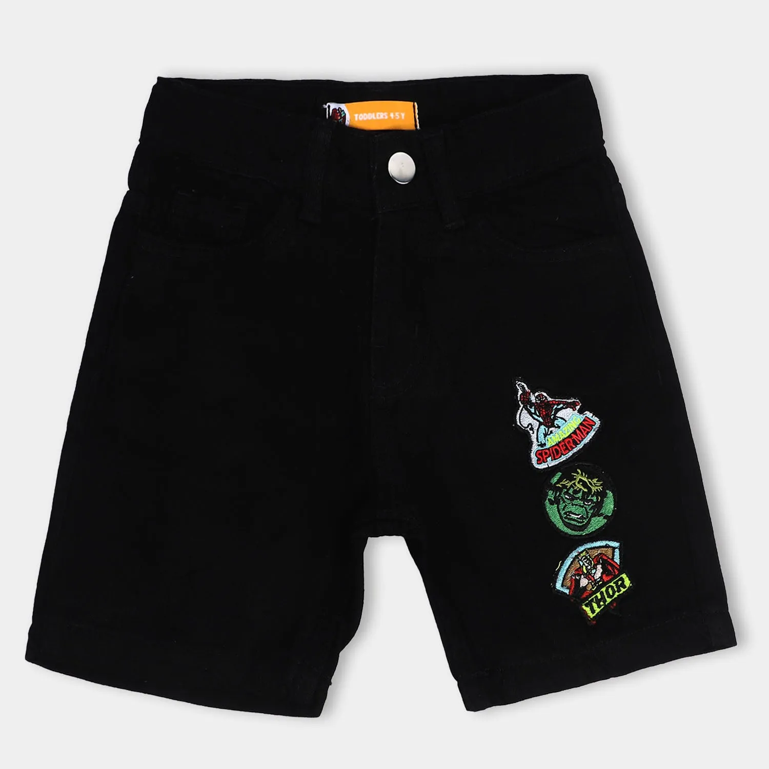 Boys Denim Short -BLACK