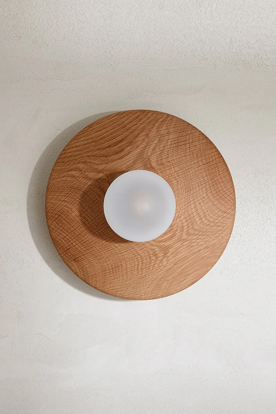 Bright Beads Disc Wall Light