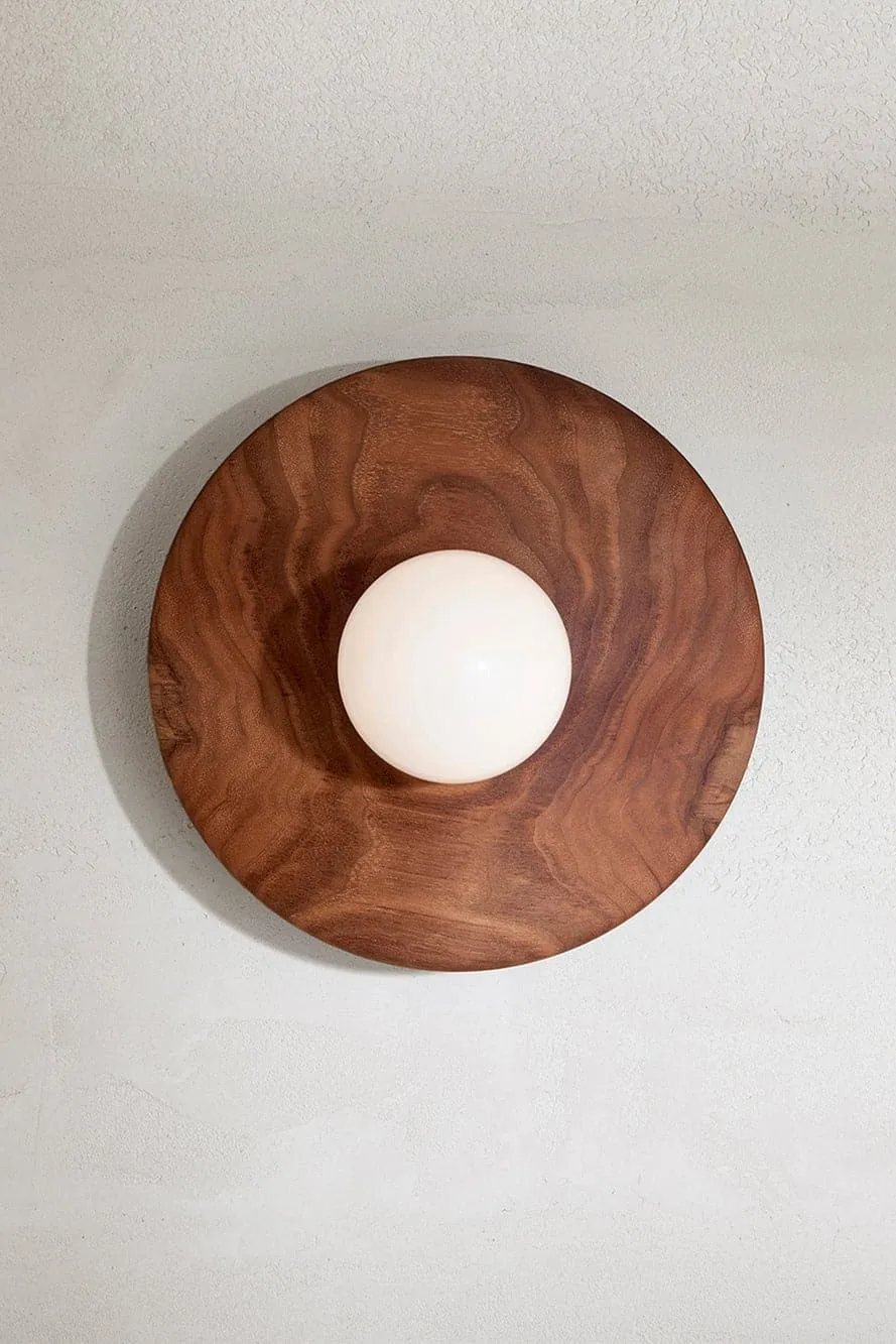 Bright Beads Disc Wall Light