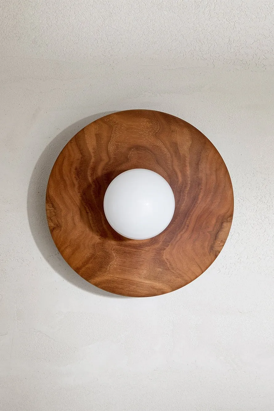 Bright Beads Disc Wall Light