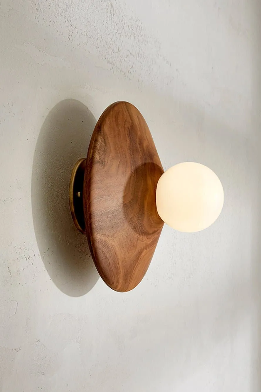 Bright Beads Disc Wall Light