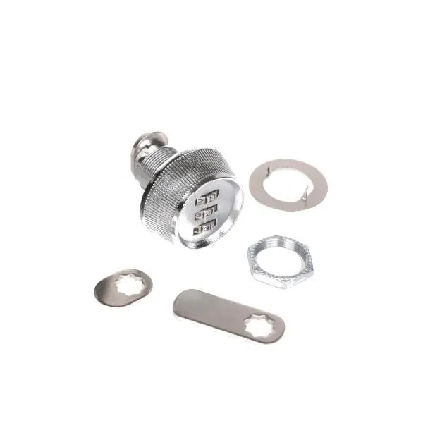 CCL - 39053 / Dial Combination Cam Lock /  1 7/32" /  Silver