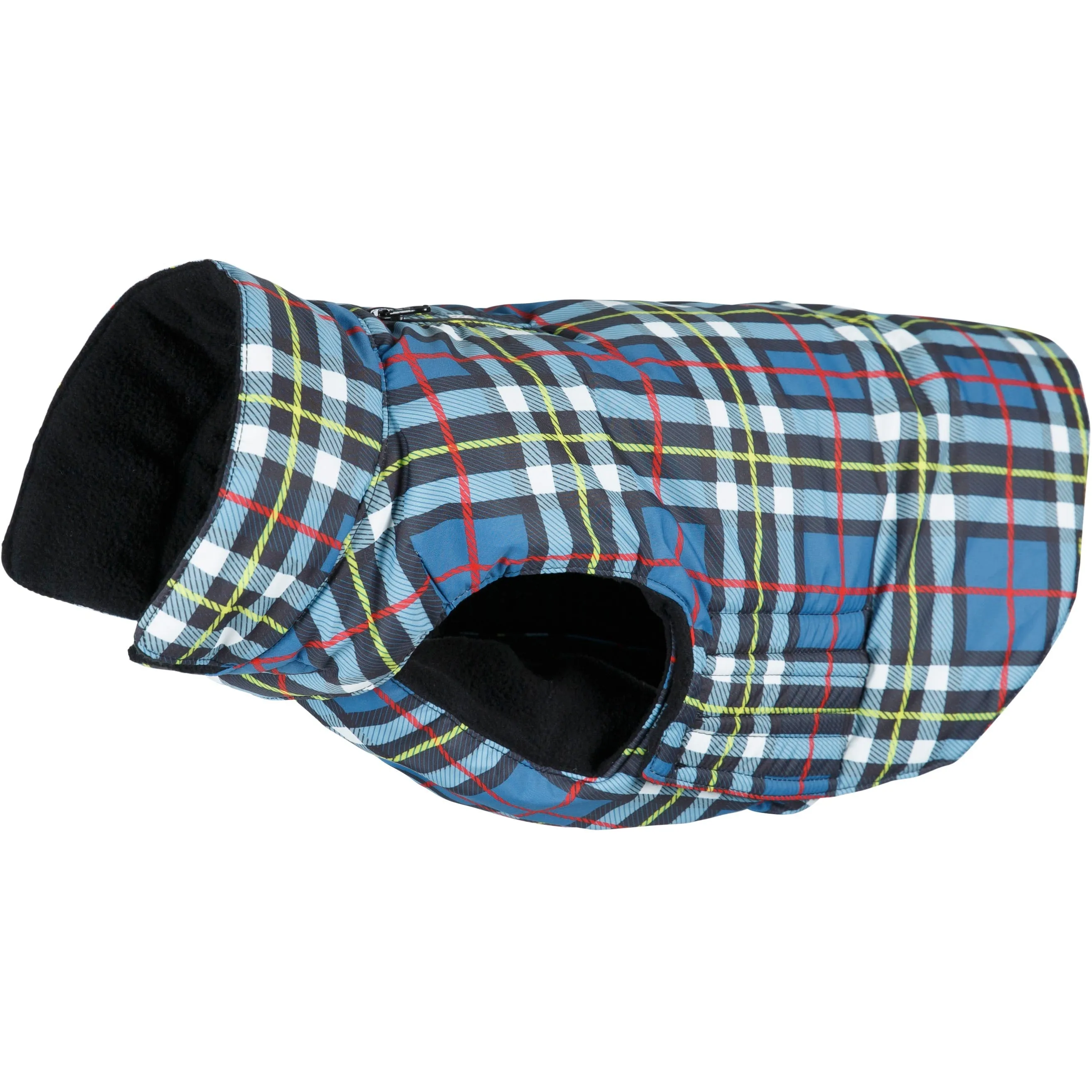 Charly Printed Waterproof Dog Coat in Tartan