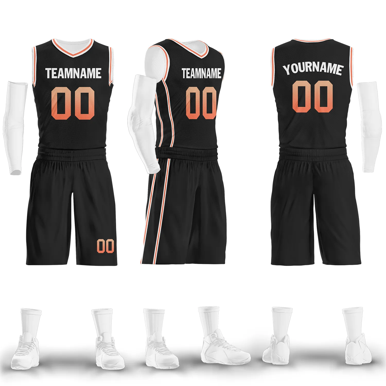 Custom Black Classic Style Sports Uniform Basketball Jersey BBJ01-bd0a70b8