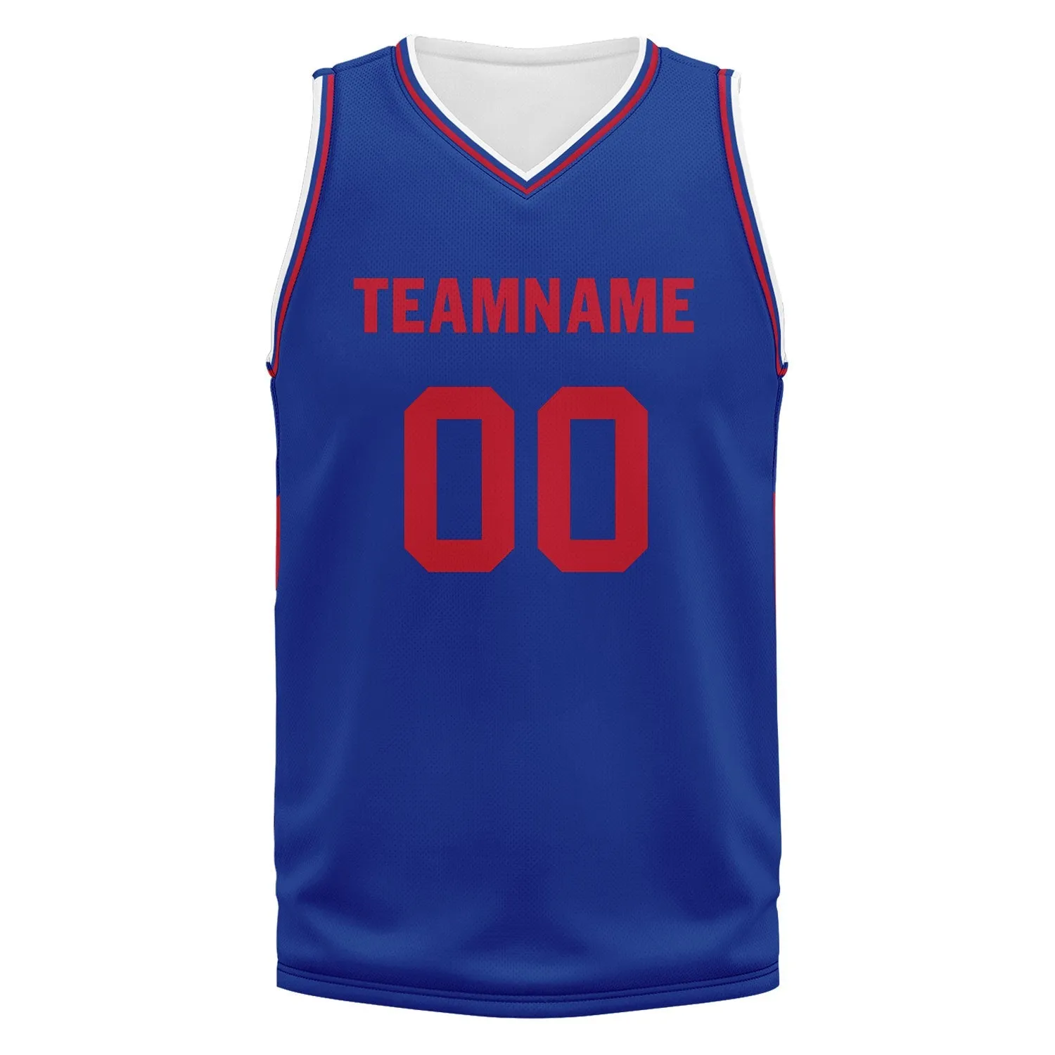 Custom Blue Classic Style Sports Uniform Basketball Jersey BBJ01-D020105-5