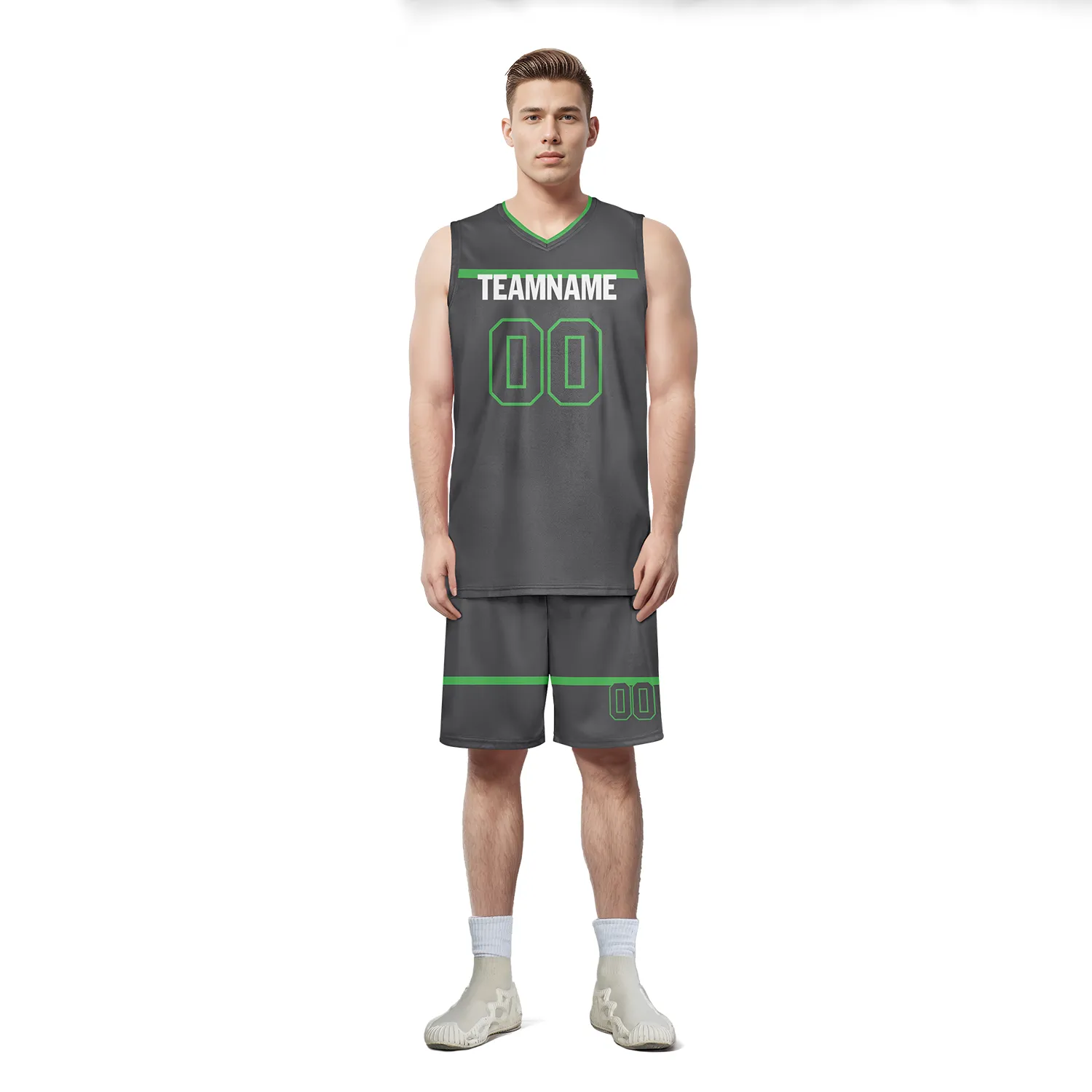 Custom Grey Classic Style Sports Uniform Basketball Jersey BBJ01-bd0a70df