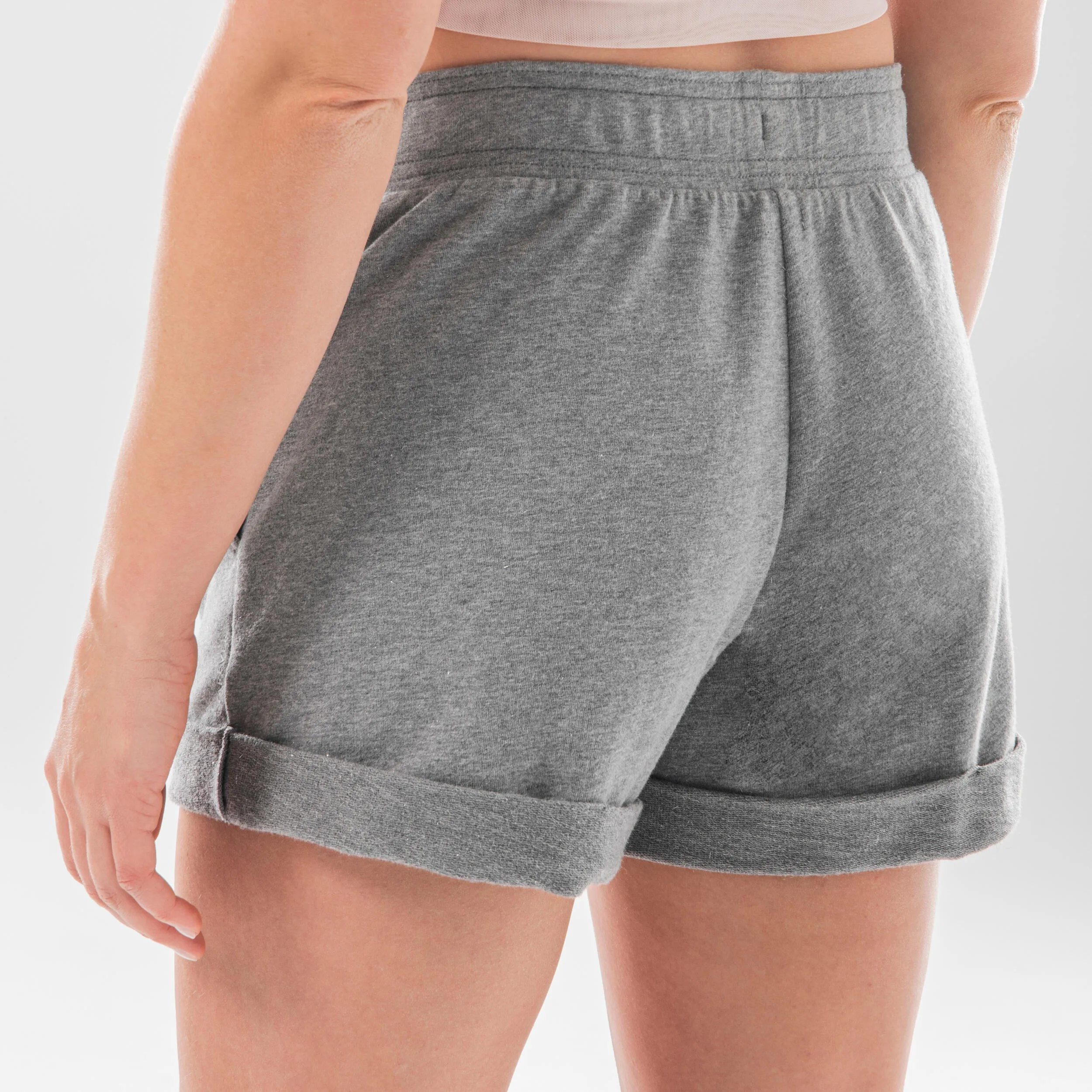 Dance shorts modern dance with high waist women's gray STAREVER gray-blue