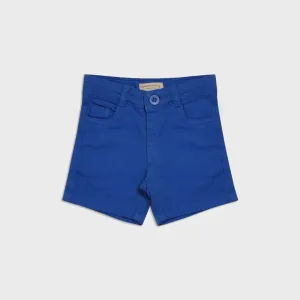 DP - Kids 'Royal Blue' Stretchable Denim Shorts DP199