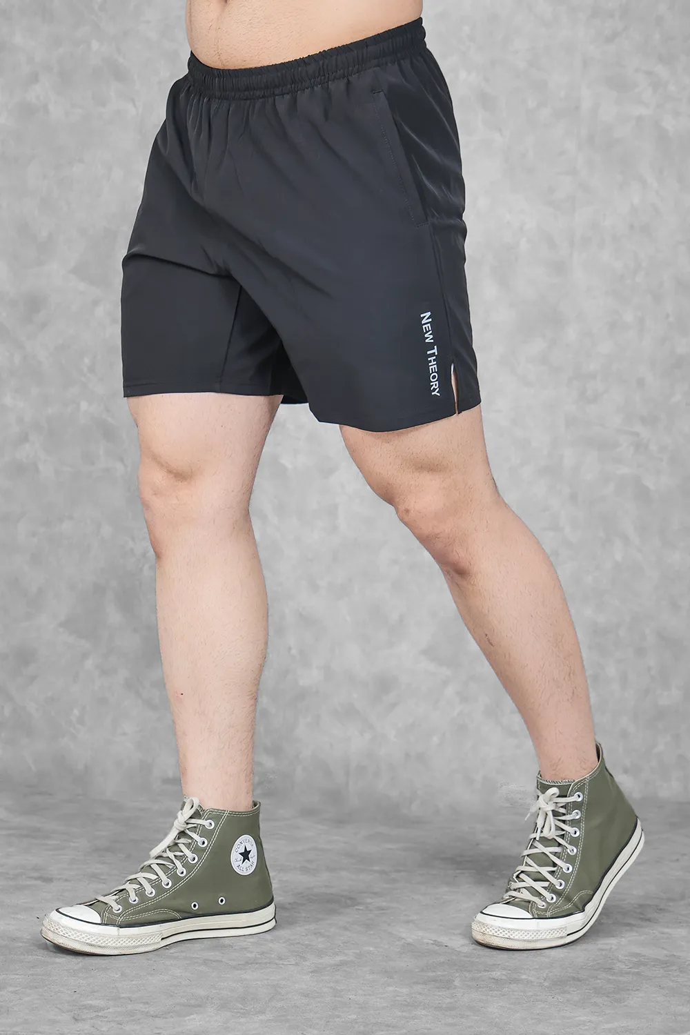 Dry-Fit Woven shorts- Black