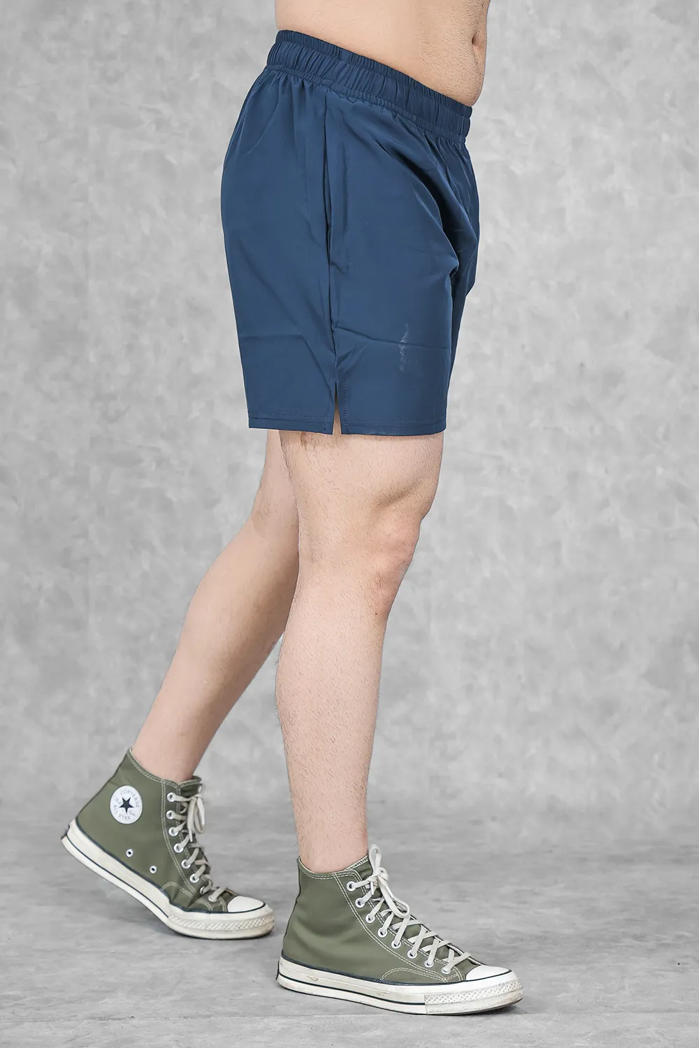 Dry-Fit Woven shorts- Navy