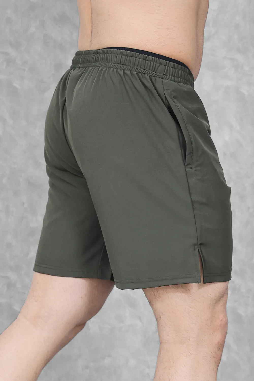 Dry-Fit Woven shorts- Olive