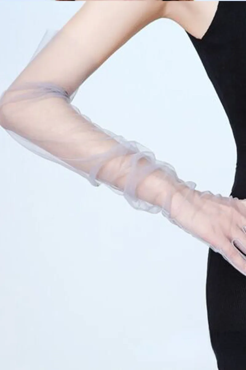 Elbow Long Wedding Gloves