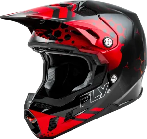 Fly Racing Formula CC Tektonic Helmet Black/Red/Orange