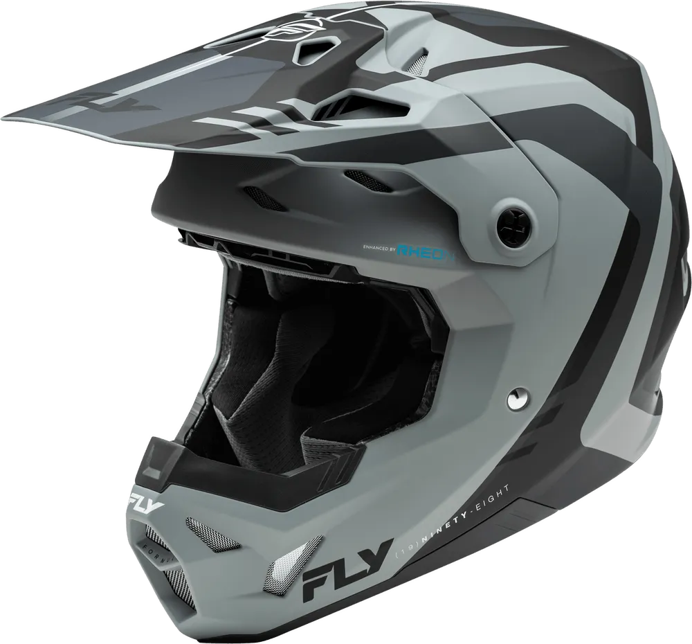 Fly Racing Formula CP Krypton Helmet Matte Grey/Black