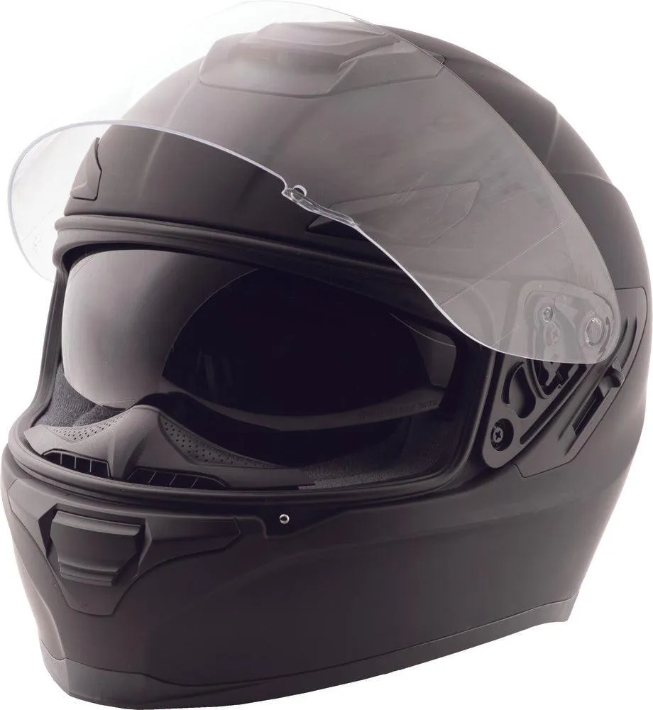 Fly Racing Sentinel Solid Helmet Matte Black