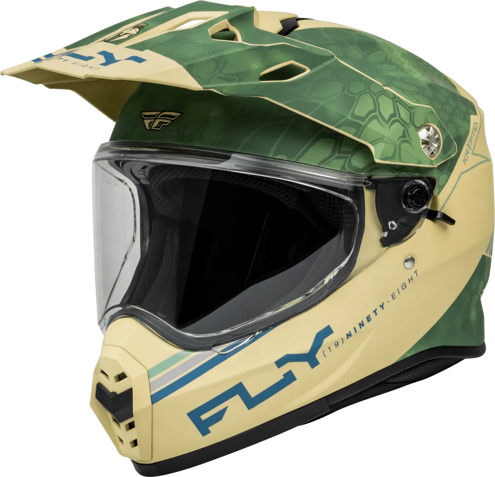 Fly Racing Trekker Kryptek Conceal Helmet Matte Tan/Sage/Black