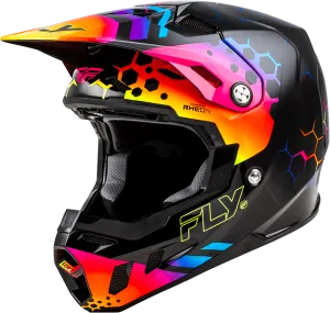 Fly Racing Youth Formula CC Tektonic Helmet Black/Sunset