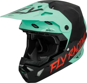 Fly Racing Youth Formula CP S.E. Rave Helmet Black/Mint/Red