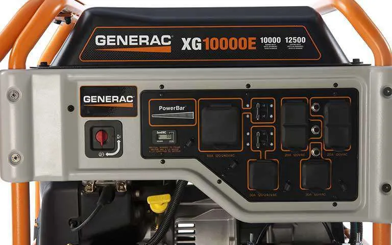 Generac XG10000E 10000W/12500W Generator Electric Start Manufacturer RFB