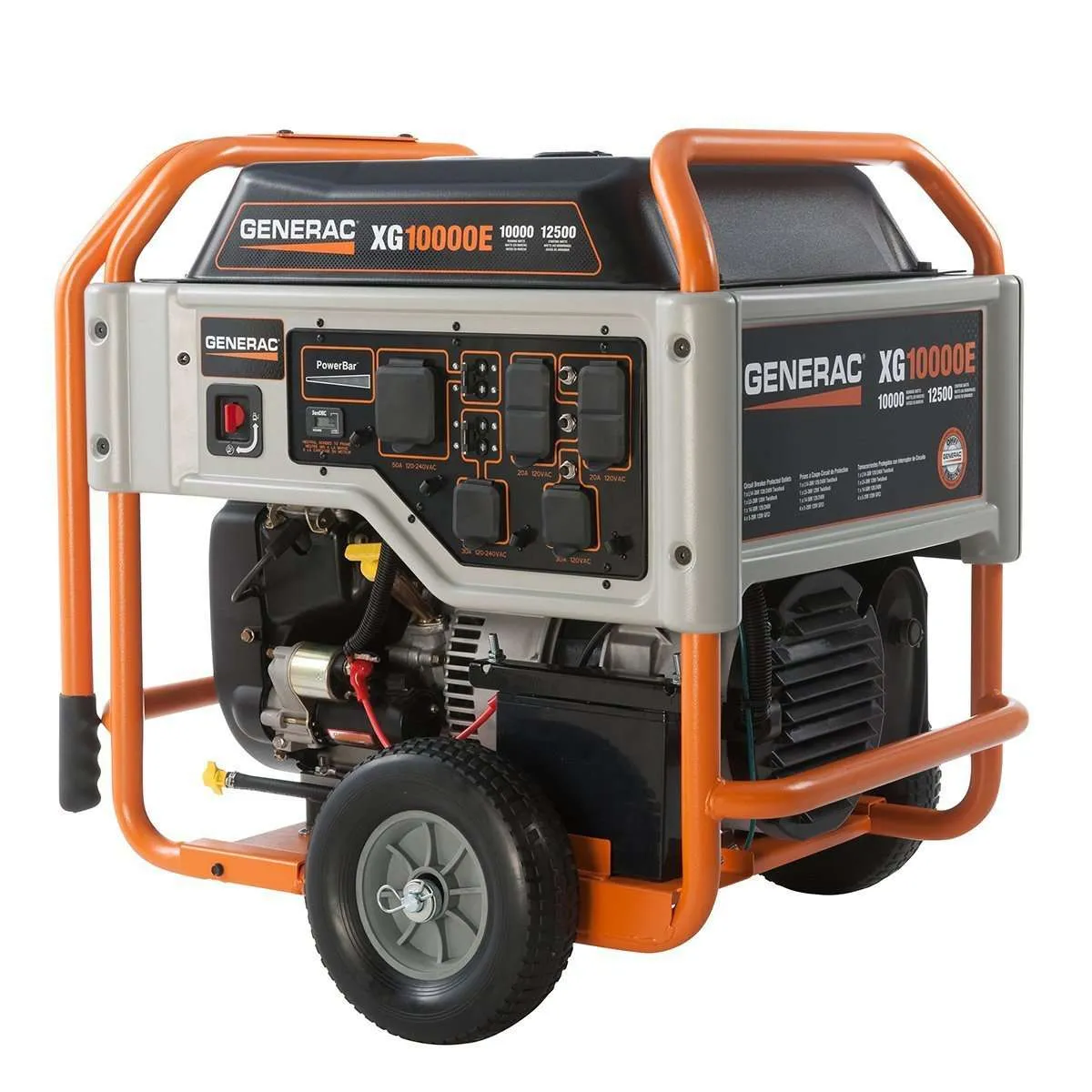 Generac XG10000E 10000W/12500W Generator Electric Start Manufacturer RFB