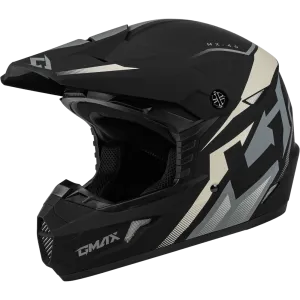 Gmax MX-46 Compound Helmet Matte Black/Grey/White