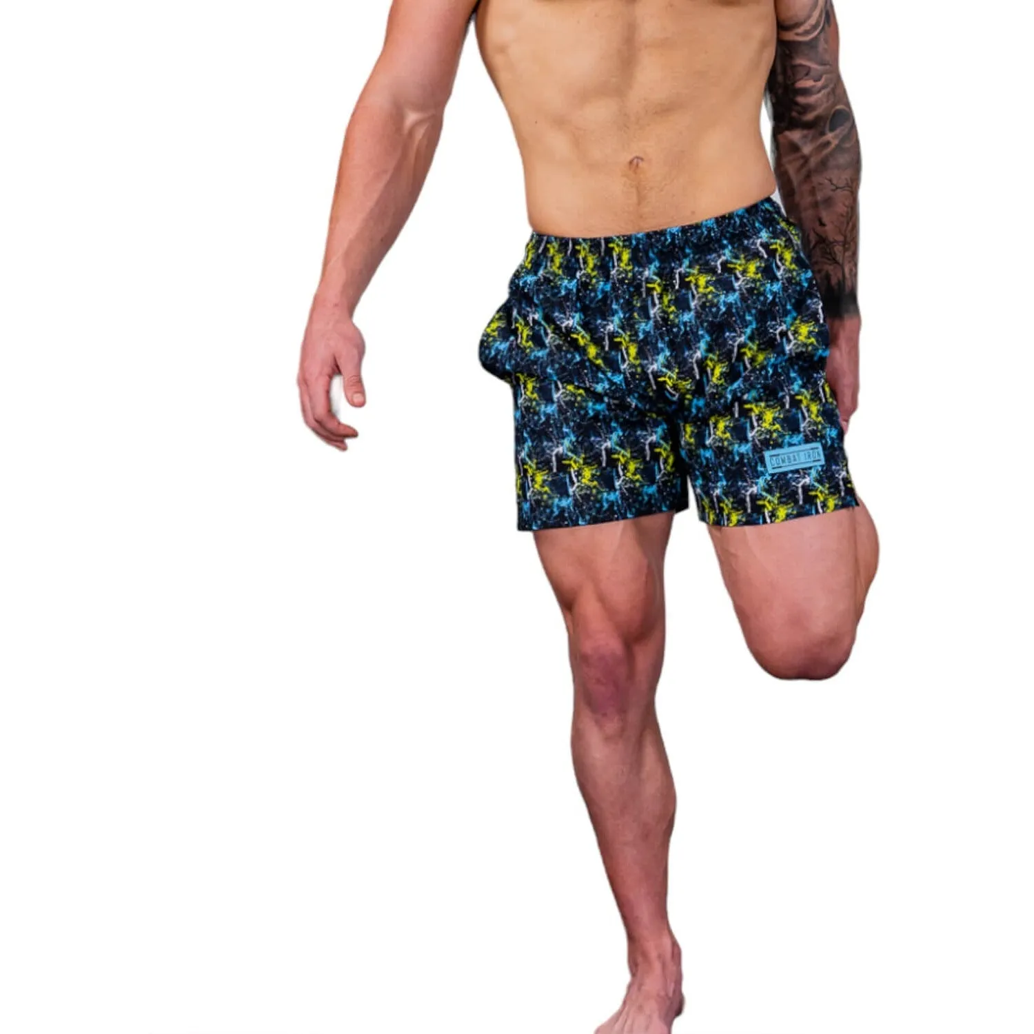 Men's Performance Training Shorts V3 | 5.5" Inseam | Neon Splatter