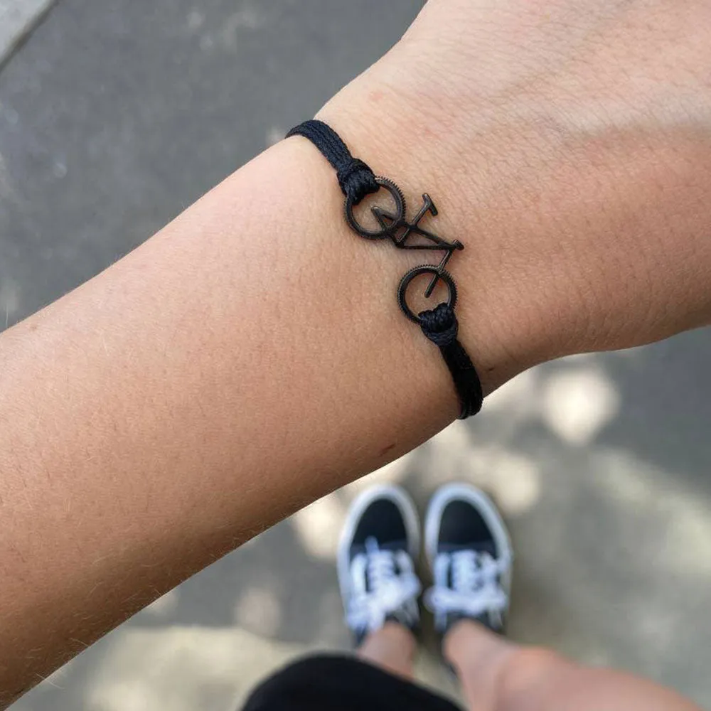 Night black MTB Bracelet