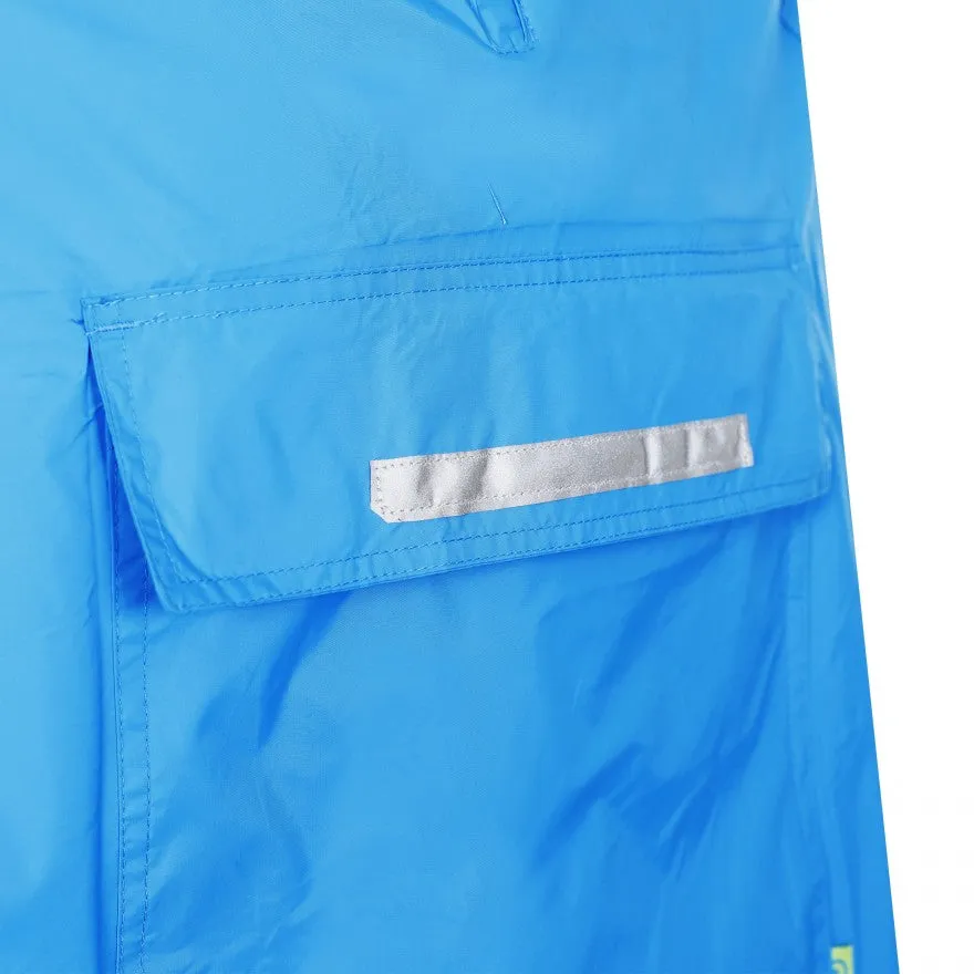 Qikpac Adults Packaway Waterproof Poncho in Cobalt Blue