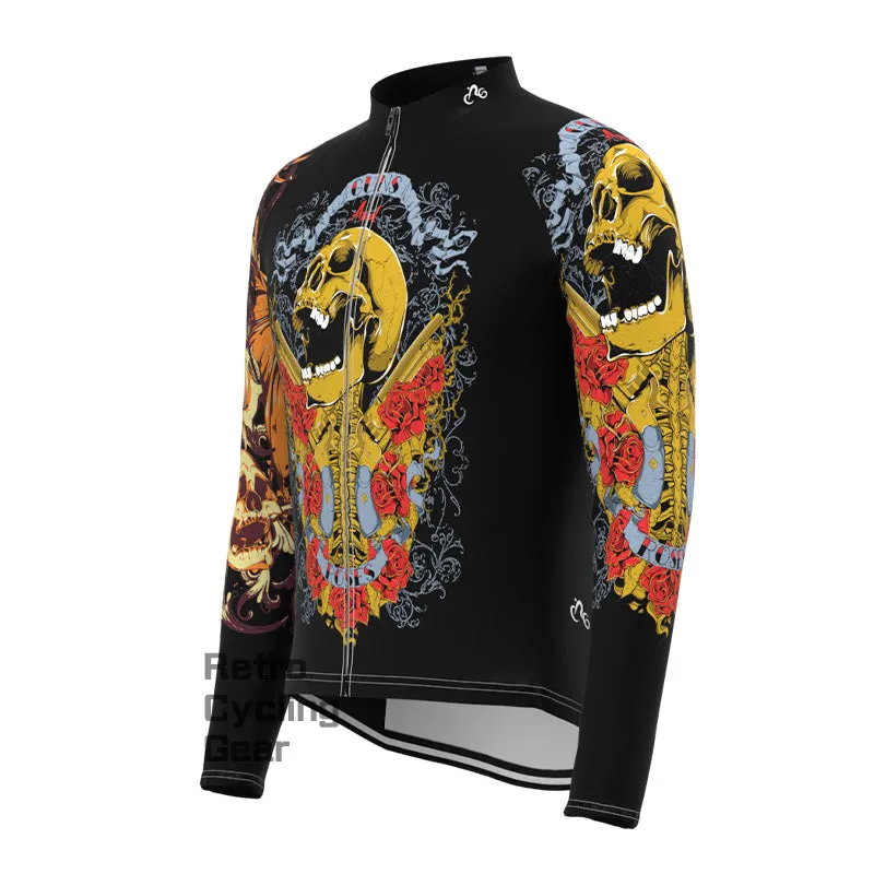 Scary skull Long Sleeve Jersey