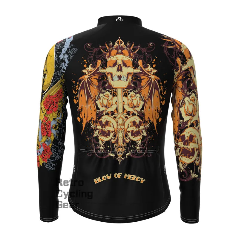 Scary skull Long Sleeve Jersey