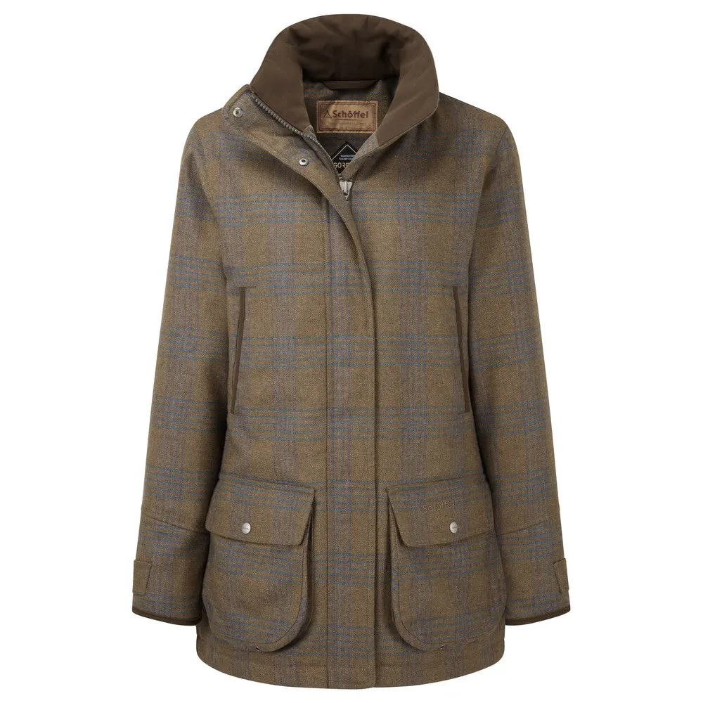 Schoffel Ladies Ptarmigan Tweed Coat