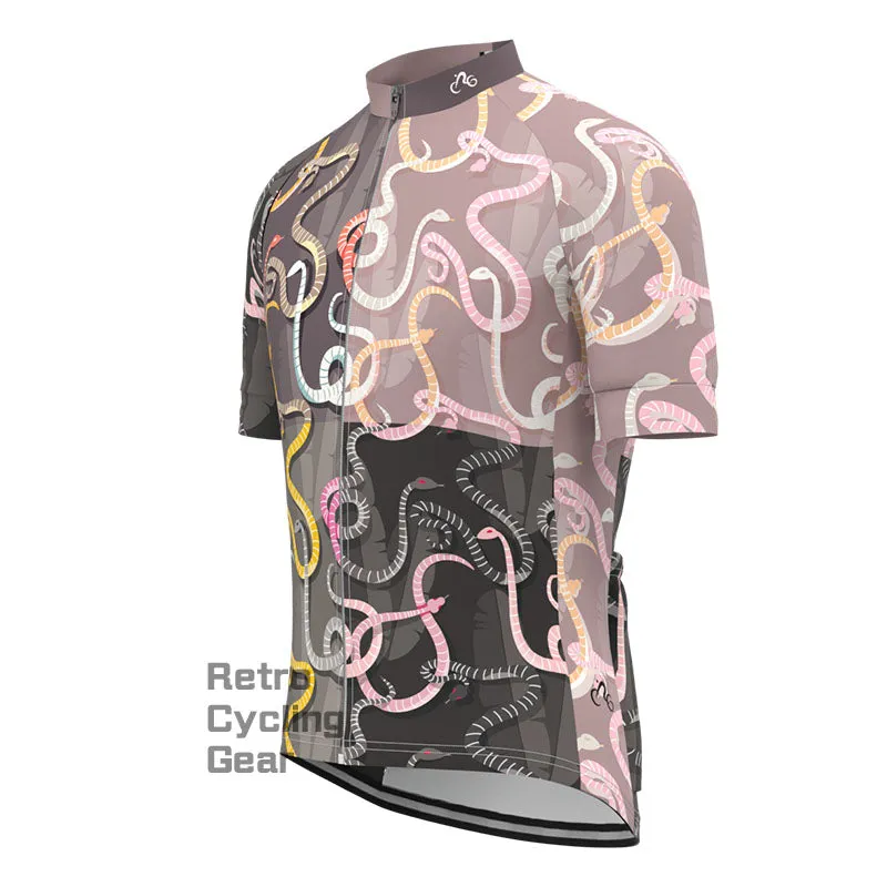 Spooky Snakes Short Sleeves Cycling Jersey