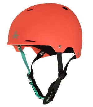 Triple 8 Gotham Wake Helmet - Neon Tangerine