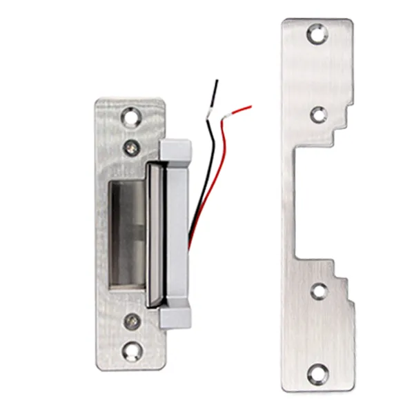 UL Listed - Heavy Duty Electric Strike - Fail Safe / Fail Secure - 12VDC -  2 Faceplates