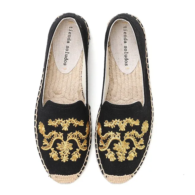 USS Shoes Riani Women's Embroidered Espadrilles