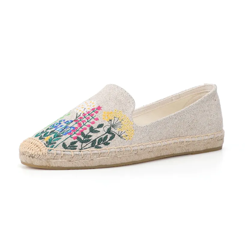 USS Shoes Riani Women's Embroidered Espadrilles