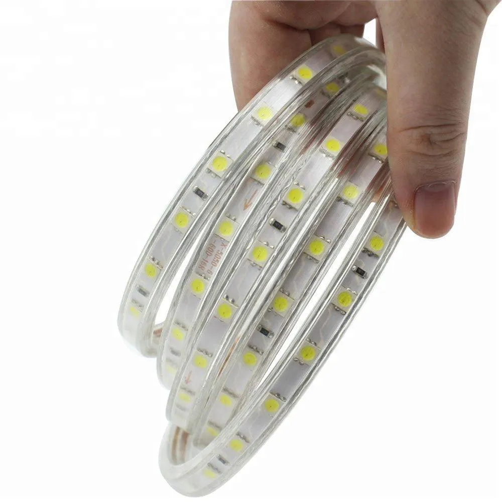 Warm White LED Strip Light 220V 240V 2835 IP65 Waterproof 120LED/m Full Kit