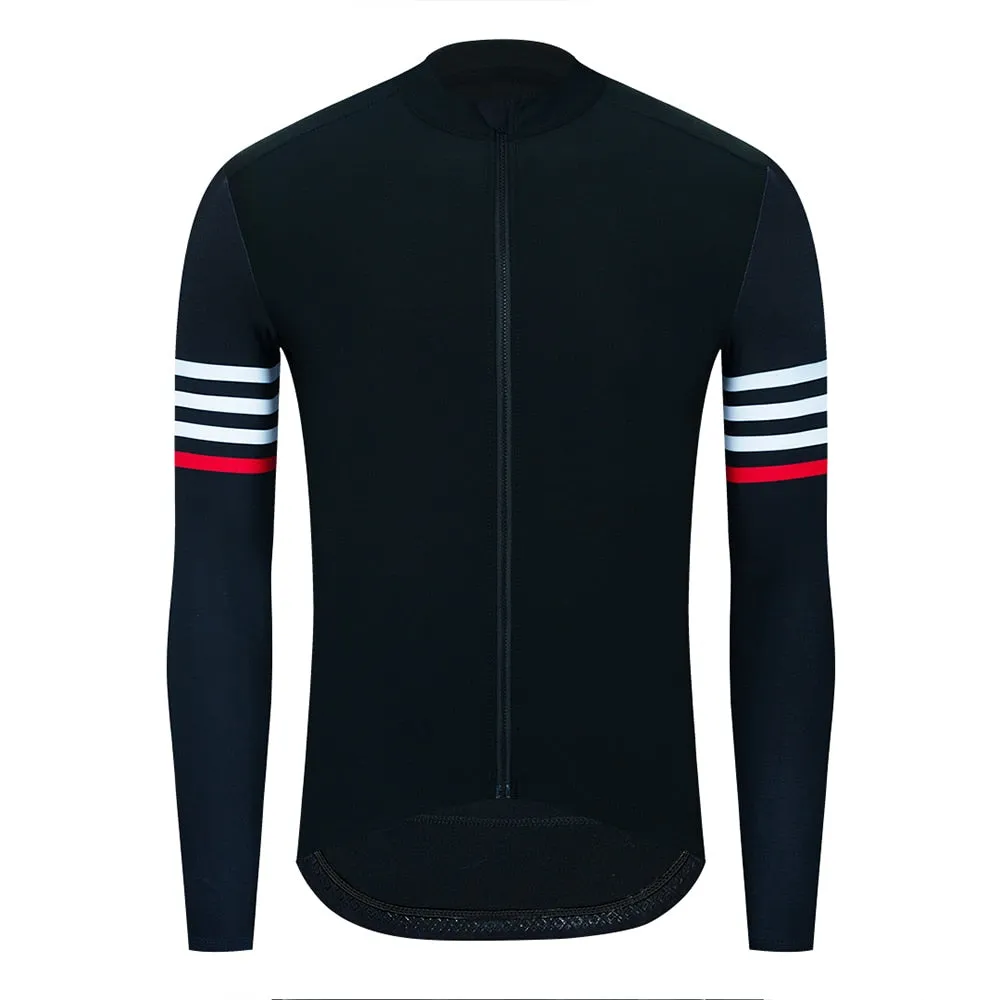 YKYW Men's  MTB Cycling Jersey Jackets Winter 10-20℃ Long Sleeves Fleece Keep Warm 4 Colors