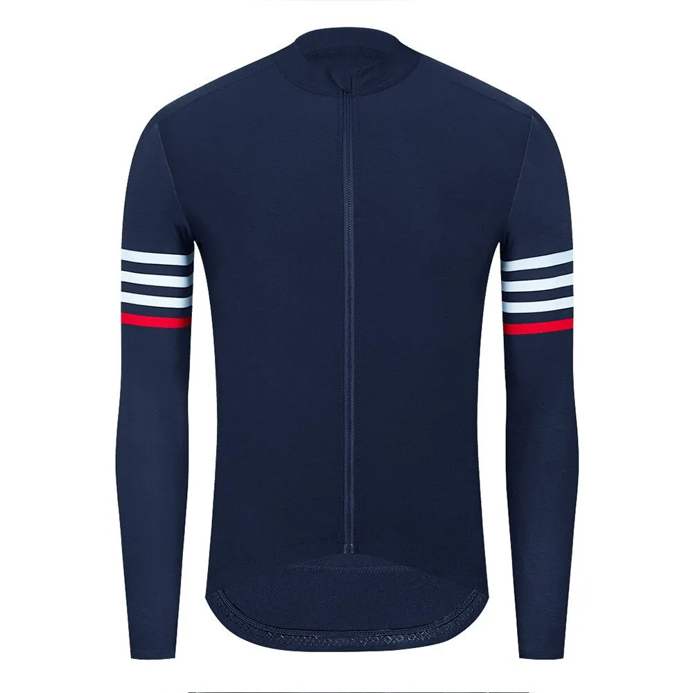 YKYW Men's  MTB Cycling Jersey Jackets Winter 10-20℃ Long Sleeves Fleece Keep Warm 4 Colors