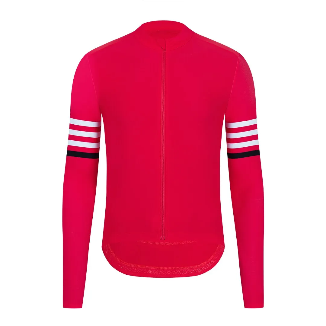 YKYW Men's  MTB Cycling Jersey Jackets Winter 10-20℃ Long Sleeves Fleece Keep Warm 4 Colors